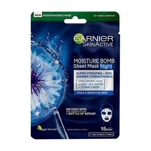 nemlendirici yatarken yüz maskesi