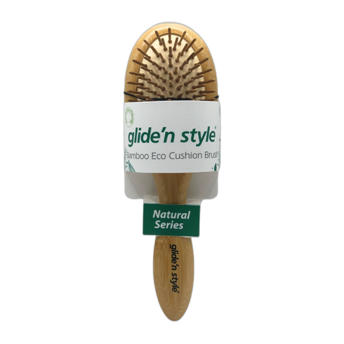 Gliden Style Bamboo Eco Cushion Brush Saç Tarama Şekillendirme Tarağı