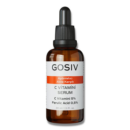 Gosiv Aydınlatıcı ve Düzensiz Ciltler İçin C Vitamini Serum 30 ml