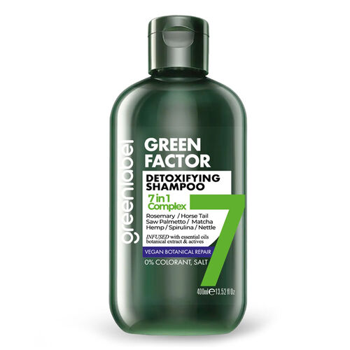 Greenlabel Green Factor 7 Bitkili Yoğun Bakım Şampuanı 400 ml