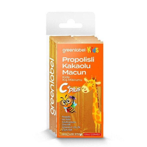 Greenlabel Kids Kış Macunu Kakaolu Stick 10x12 gr