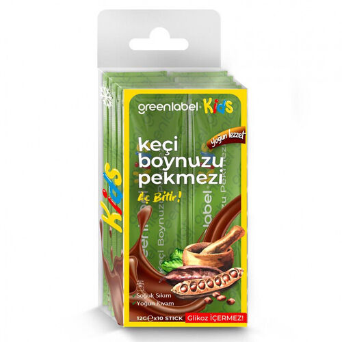 Greenlabel Kids Yoğun Kıvam Keçi Boynuzu Pekmezi Stick 10x12 gr
