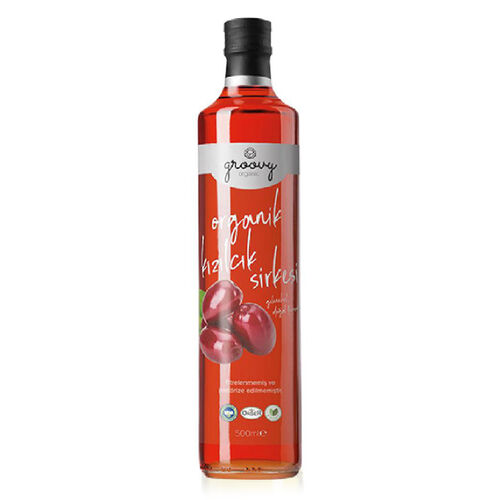 Groovy Organik Kızılcık Sirkesi 500 ml