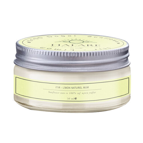 Halare Aromatherapy Itır ve Limon Aromalı Mum 50 ml