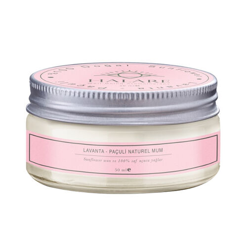 Halare Aromatherapy Lavanta - Paçuli Aromalı Mum 50 ml