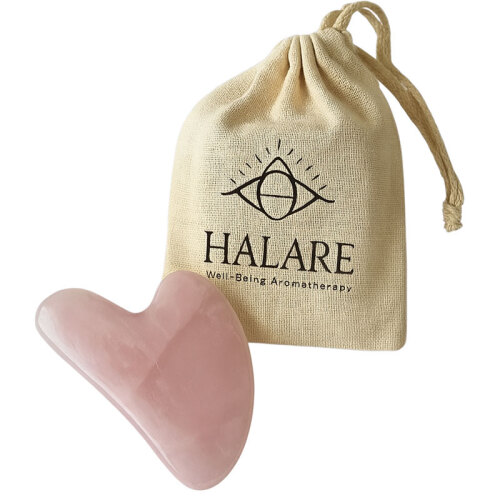 Halare Aromatherapy Pembe Kuvars Doğal Taş Gua Sha