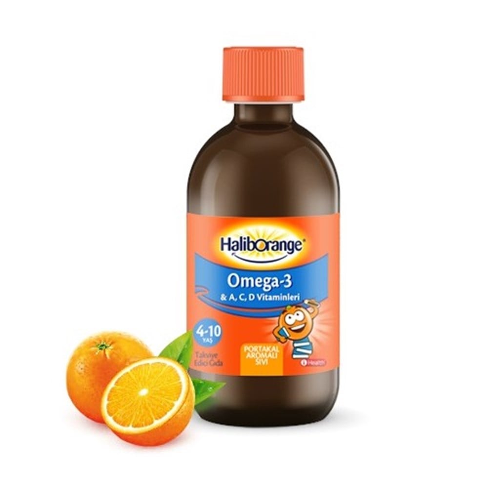 Haliborange Omega-3 & Vitamins A,C,D 300 ml