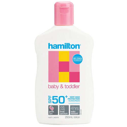 Hamilton Toddler Children\'s Sunscreen SPF 50+ Lotion 250ml