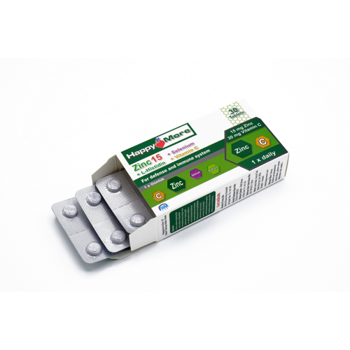 HappyMore Zinc Takviye Edici Gıda 30 Tablet