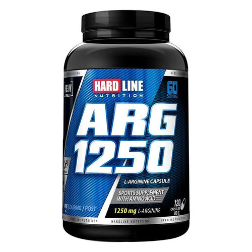 Hardline ARG 1250 Arginine 120 Capsule 1250 mg