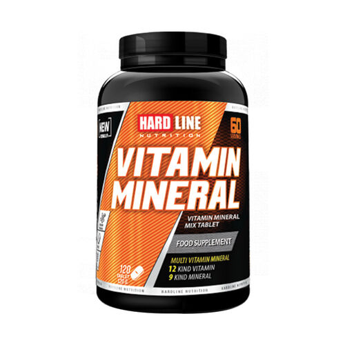 Hardline Vitamin Mineral 120 ტაბლეტი