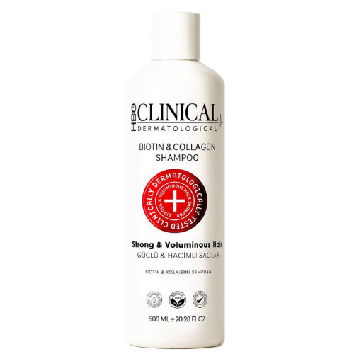 HBO Clinical Biotin ve Kolajen Tuzsuz Şampuan 500 ml