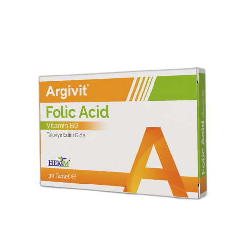 Hekim İlaç Argivit Folic Acid 30 Tablet