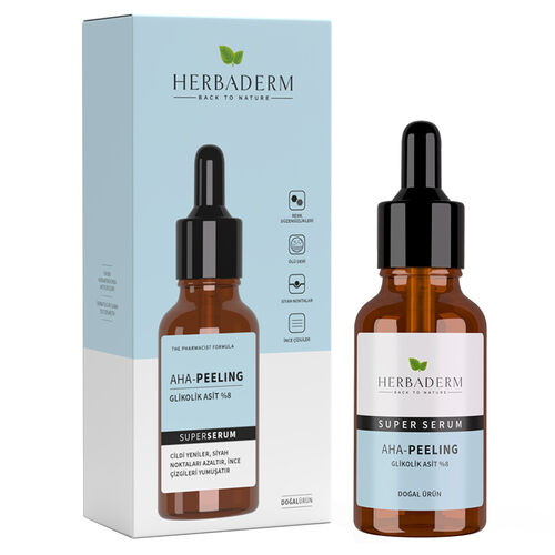 Herbaderm Aha Peeling Serum 30 ml