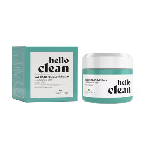 Herbaderm Hello Clean Очищающий бальзам на масляной основе 100 мл | против пор