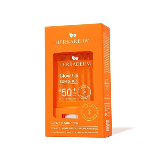 Herbaderm Stick Güneş Koruyucu 50+ SPF Leke Karşıtı ve Aydınlatıcı 19 gr