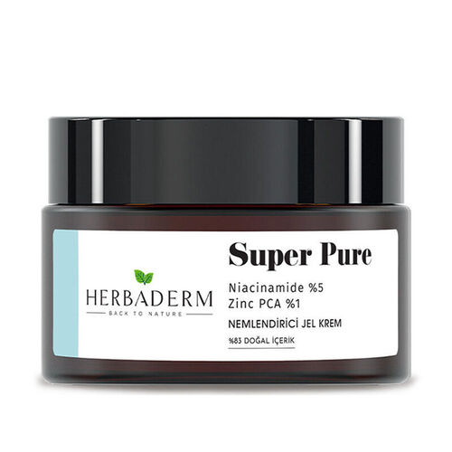 Herbaderm Süper Pure Nemlendirici Jel Krem 50 ml