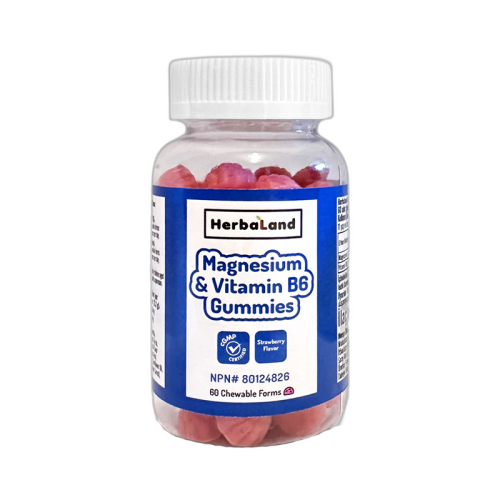Herbaland Gummies Magnezyum ve Vitamin B6 60 Tablet