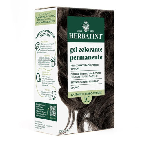 Herbatint Permanent Saç Boyası 170 ml 5C Açık Küllü Kestane