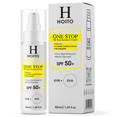 Hoito One Stop Sun Screen Güneş Koruyucu Krem SPF50+ 50 ml