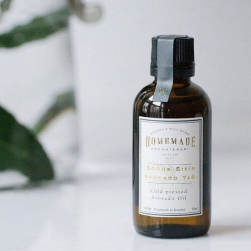 Homemade Aromaterapi Soğuk Sıkım Avokado Yağı 50 ml
