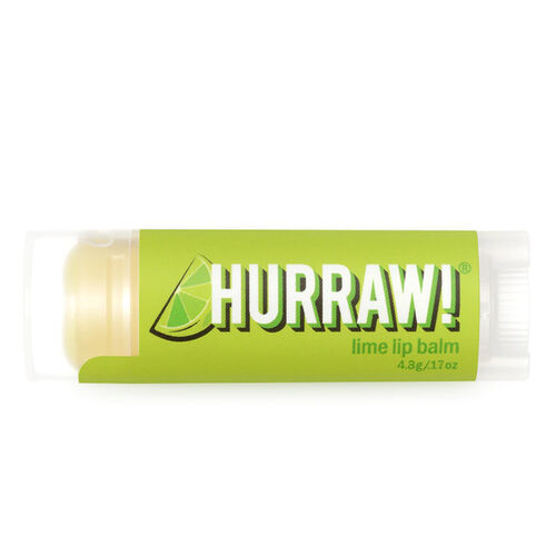 Hurraw Baume à Lèvres Lime - Citron Vert 4,8 gr