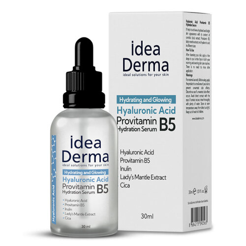 İdea Derma Hyaluronik Asit Provitamin B5 Nemlendirici Serum 30 ml