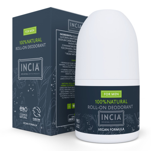 INCIA Dogal Roll-On Deodorant (Erkekler İçin) 50 ml