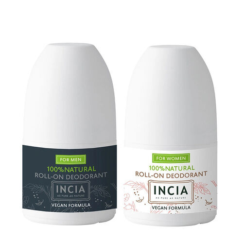 INCIA Dogal Roll-On Deodorant Set