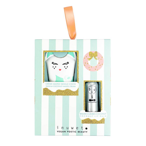 Inuwet Fiyonk Figürlü Dudak Nemlendiricisi ve El Kremi Seti