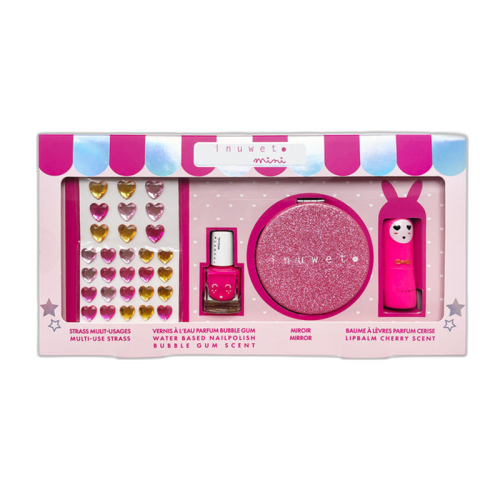 Inuwet Glitter Pink Kozmetik ve Cilt Bakım Hediye Seti