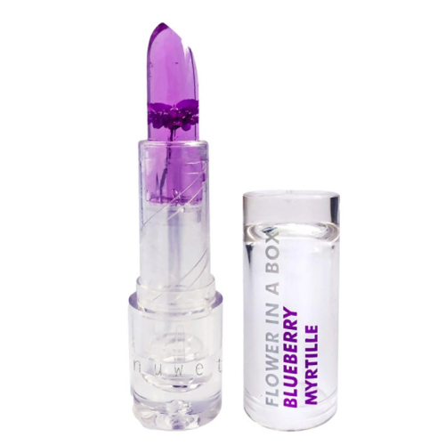 Inuwet Çiçek Detaylı Dudak Nemlendiricisi-Yaban Mersini Kokulu 3 gr