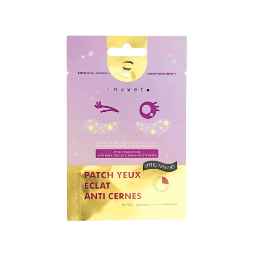 inuwet Stars Glitter Eyes Patch - Göz Altı Torbası Maskesi