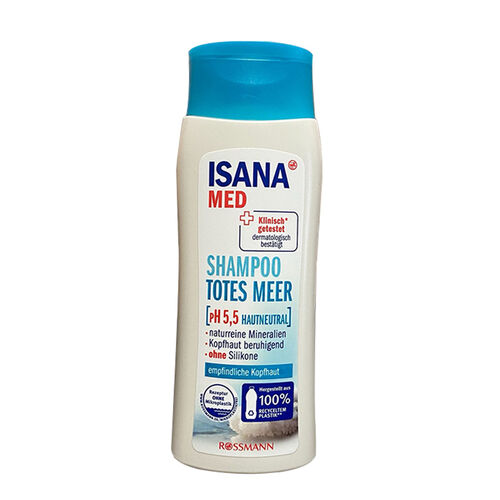 Isana Med Ölü Deniz Tuzu İçerikli Hassas Ciltler İçin Şampuan 200 ml