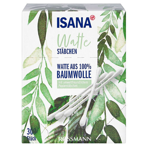 Isana Motifli Kutu İçerisinde Kulak Çubuğu 300 Adet