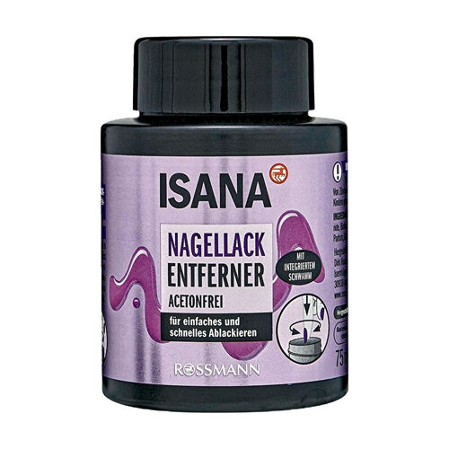 Isana Süngerli Asetonsuz Oje Çıkarıcı 75 ml