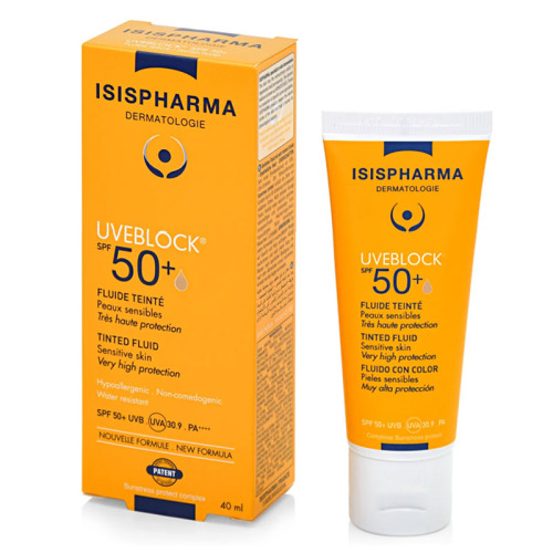 Isıs Pharma Uveblock Spf 50+ Light Tinted Fluid 40 ml