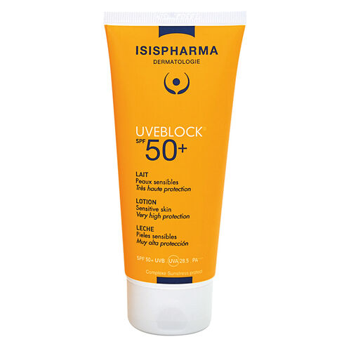 SPF 50+ losyon formunda güneş kremi