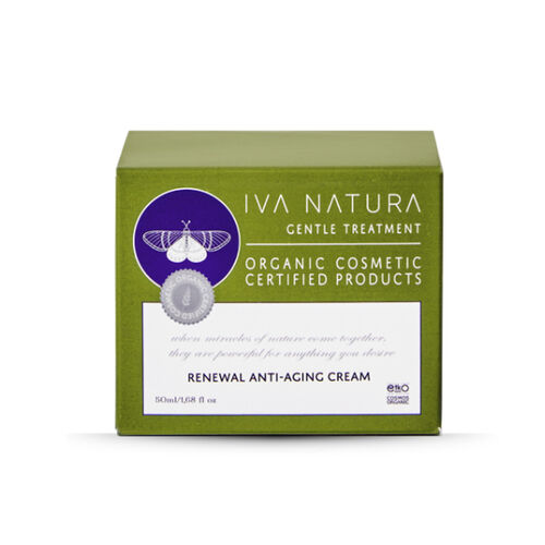 Iva Natura Organik Hyaluronik Asit İçeren Anti-Aging Krem 50 ml