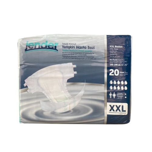 Jender Bel Bantlı Hasta Bezi XXL 20 ADET