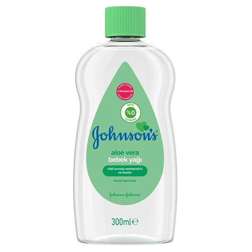 Johnsons Baby Aloe Vera Bebek Yağı 300 ml