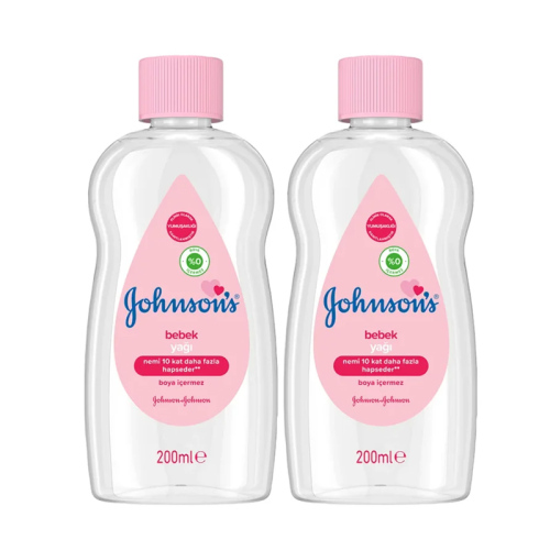 Johnsons Baby Bebek Yağı 2 x 200 ml