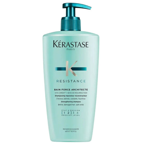 Kerastase Resistance Bain Force Architecte Zayıf Ve Yıpranmış Saçlar İçin Şampuan 500 ml