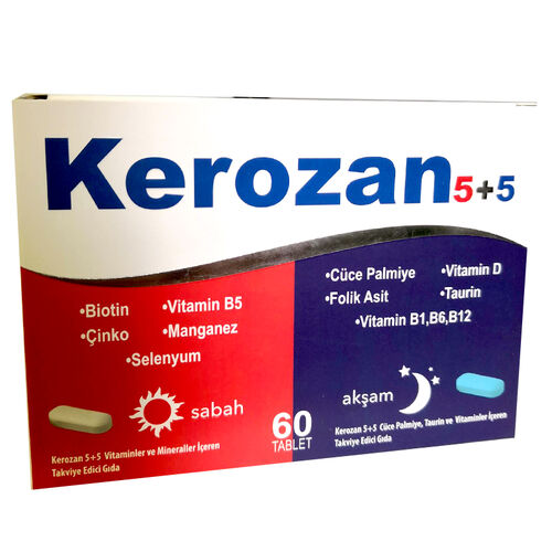 Kerozan Complément Alimentaire 5+5 - 60 Gélules
