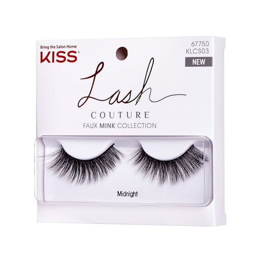 Kiss Lash Couture Sahte Vizon Komple Takma Kirpik - KLCS03C - Midnight