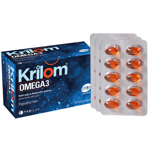 krill yağı 50 kapsül