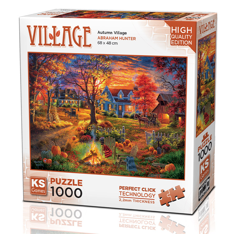 Ks Games Puzzle Yetişkin 1000 Parça Parça Sonbahar 20671 KSGM