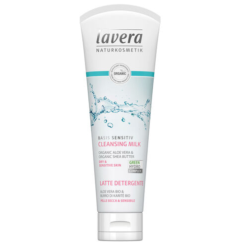Lavera Basis Sensitiv Bio-Gesichtsreinigungsmilch 125 ml