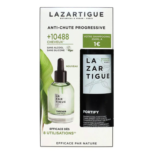 Lazartigue Thicker Hair Serum Set