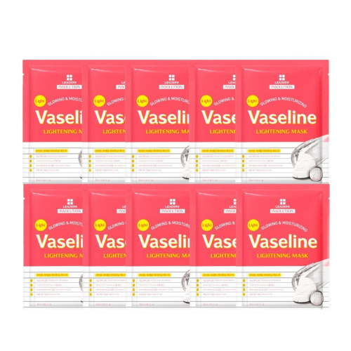 Leaders Insolution Light Vaseline Aydınlatıcı Maske 10 Adet